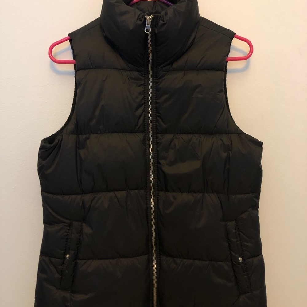 Black Puffer Vest